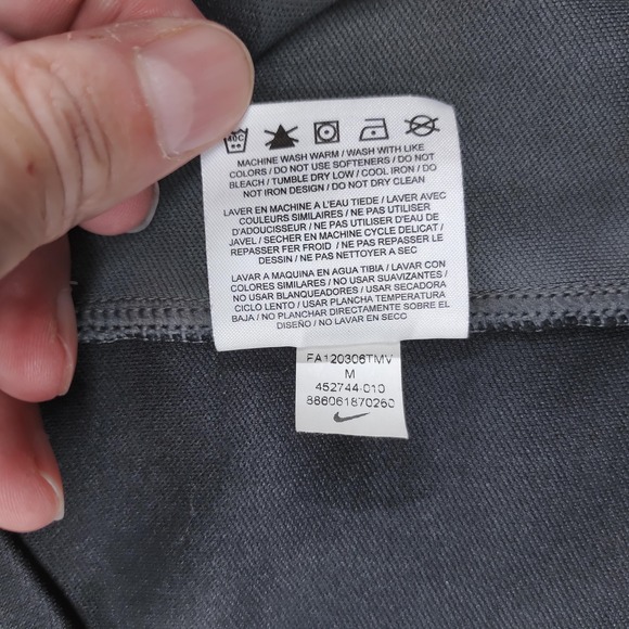 Nike Golf Pullover Mens Medium Dri-FIT Tour Performance 1/4 Zip Jacket - Picture 11 of 16